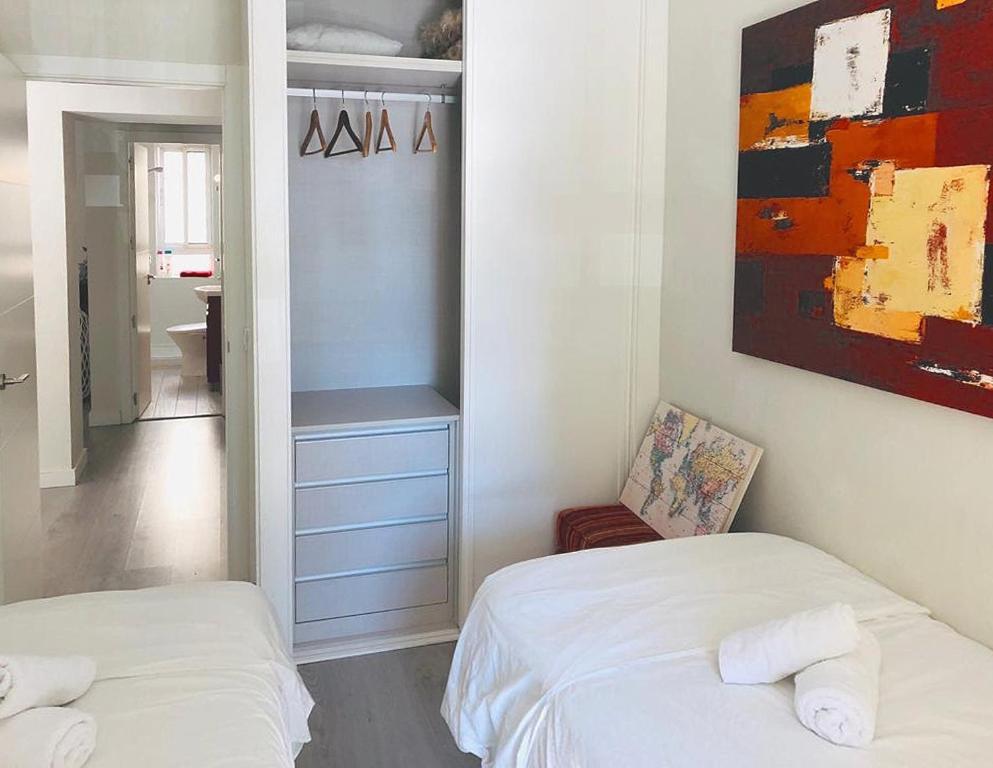 Apartamento A 50 Metros De La Playa Malagueta Con Vistas Al Mar Málaga Esterno foto